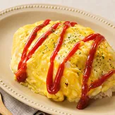 とろとろ半熟卵のオムライス