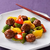 彩り野菜肉団子