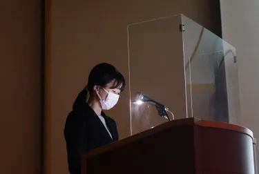 受賞レシピ発表の様子