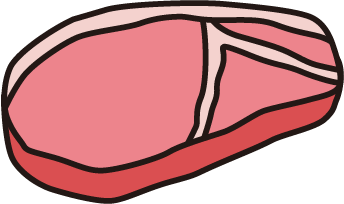 肉のイラスト