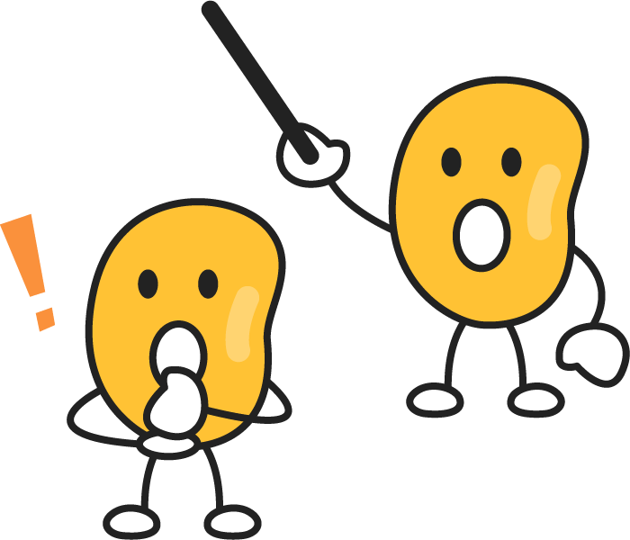 大豆のイラスト