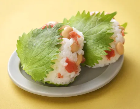和梅大豆おにぎり