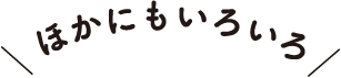 他にもいろいろ