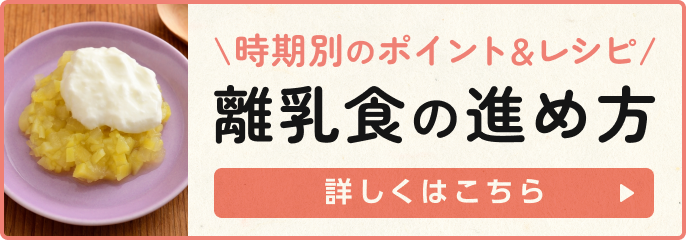 時期別のポイント&レシピ 離乳食の進め方